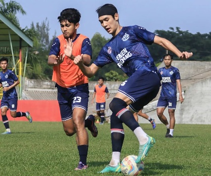 Pemain asing Semen Padang FC asal Korea Selatan Kim Min Gyu