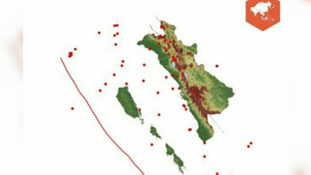 Sebanyak 65 kali kejadian gempa bumi terjadi di Sumatra Barat (Sumbar) sepanjang Agustus 2023. Terdapat dua gempa