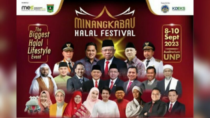 Pusat Kajian Halal (PKH) Universitas Negeri Padang (UNP) akan mengadakan kegiatan Minangkabau Halal Festival (MHF) 2023 pada 8-10 September