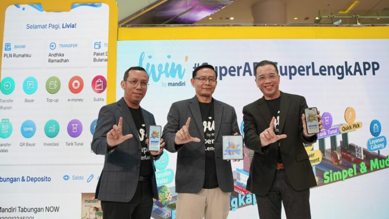 Bank Mandiri Incar jadi SuperApp Nomor 1 di Bidang Finansial dan Lifestyle