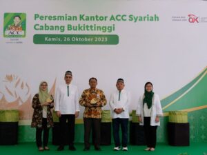 ACC Resmikan Kantor Cabang Syariah di Bukittinggi