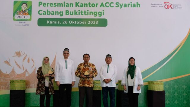 ACC Resmikan Kantor Cabang Syariah di Bukittinggi
