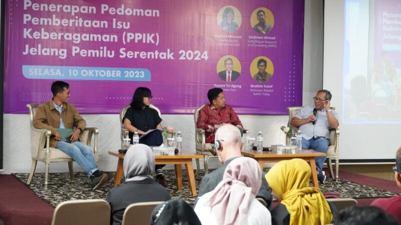 Hindari Politisasi Agama Jelang Pemilu 2024, Pedoman Pemberitaan Isu Keberagaman Mestinya Diterapkan