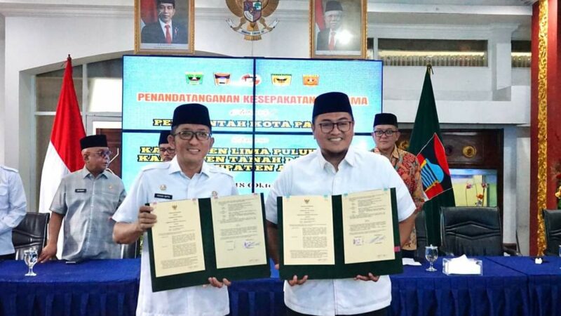 Tanah Datar dan Kota Padang Jalin Kerjasama Pengembangan Pertanian, Pangan dan Promosi UMKM