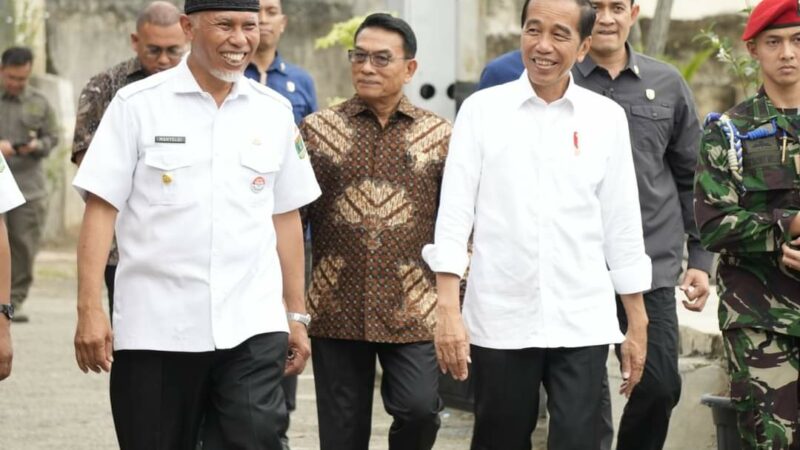 Gubernur Laporkan Rencana Flyover Sitinjau Lauik ke Presiden Jokowi, Desember Kunjungi Sumbar Lagi