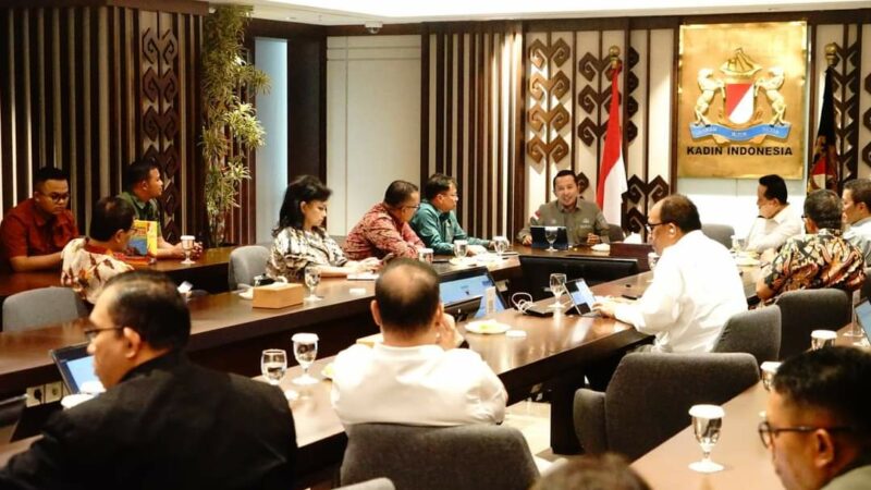 Temui Kadin Pusat, Bupati Eka Putra: Jangan Takut Berinvestasi di Tanah Datar