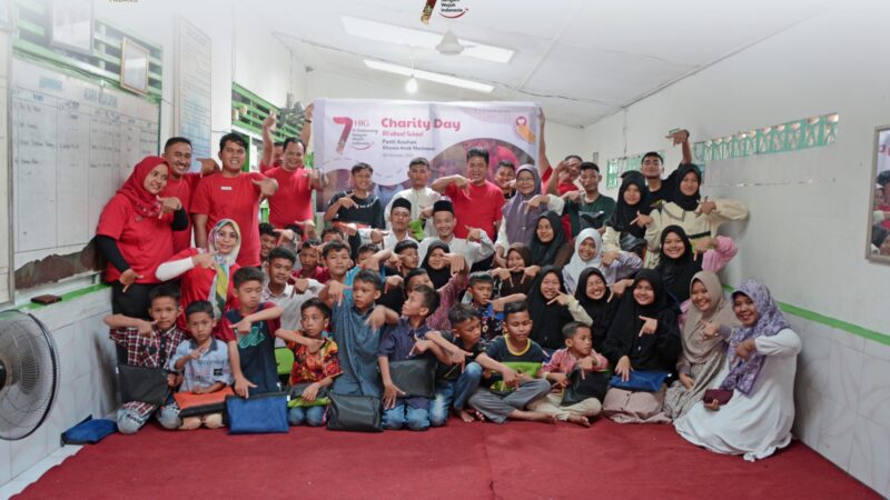 HUT ke 7 HIG, Truntum Padang Gelar Charity Day di Panti Asuhan Anak Mentawai