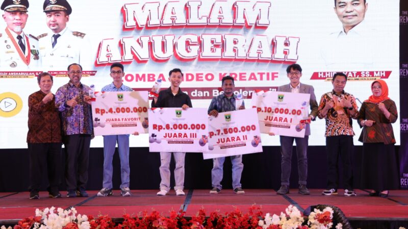 Angkat Keberagaman dan Toleransi, Dispora Sumbar Gelar Malam Anugerah Lomba Video Kreatif 2023