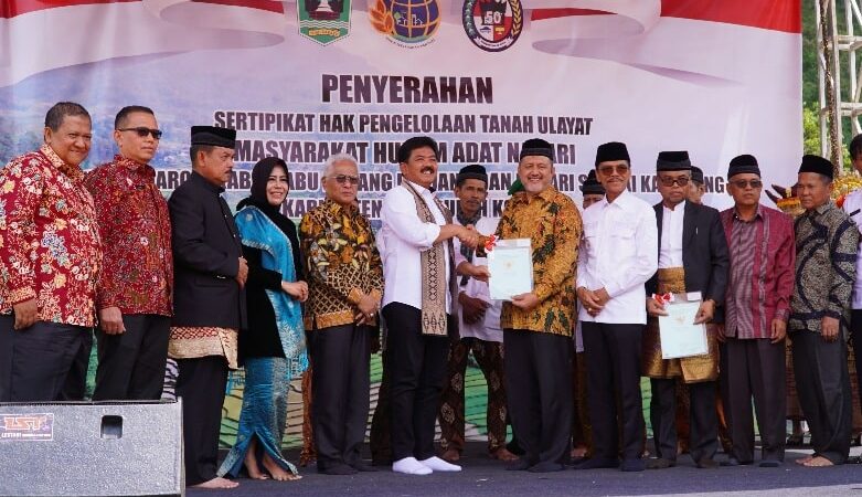 Tanah Ulayat di Sumbar Punya Sertifikat, Guspardi Gaus: Pertama Kali di Indonesia