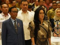 Prof Mahfud MD dan Rieke Diah Pitaloka