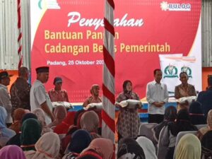 40.566 Ton Beras Bakal Disalurkan untuk Warga Padang