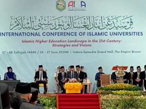 Rangkaian Konferensi Internasional Universitas-Islam di Indera Samudra Grand Hall, The Empire Hotel Negara Brunei Darussalam. [Foto: Dok. UIN IB Padang]