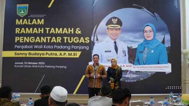 Sonny Budaya Putra Mulai Jalankan Roda Pemerintahan Padang Panjang