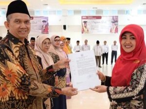 Rotasi Pejabat Administrator, dan Pelantikan Sejumlah Pejabat Pelaksana Akademik Antar Waktu di UIN IB Padang. [Foto: Dok. UIN IB Padang]