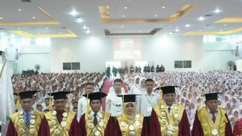 Pembukaan PBAK UIN IB Padang tahun 2023. [Foto: Dok. UIN IB Padang]