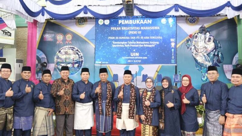 Pemukaan PKM dan PTI se-Asia di Jambi. [Dok. UIN IB Padang]
