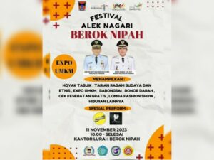 Beragam event pariwisata akan digelar di Kota Padang pada November 2023. Dikutip dari akun Instagram Dinas Pariwisata Kota Padang, ada lima event pariwisata