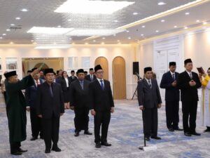 Menteri Agama, Yaqut Cholil Qoumas melantik Mahyudin sebagai Kepala Kantor Wilayah Kementerian Agama Provinsi Sumatra Barat (Sumbar).