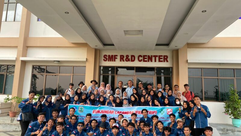 Mahasiswa Departemen TPB Fateta Unand Lakukan Field Trip ke PT. Arara Abadi dan PT. Indah Kiat Pulp & Paper
