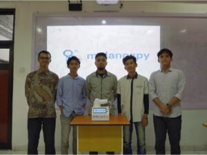 Lima mahasiswa yang berasal dari tiga fakultas yang berbeda di Unand berhasil menciptakan sistem pendeteksi dini kanker kulit