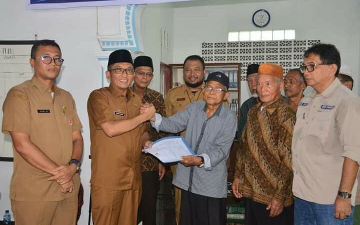 Suku Koto Lubuk Lancing Padang Hibahkan Tanah 7.000 M² untuk Bangun Sekolah