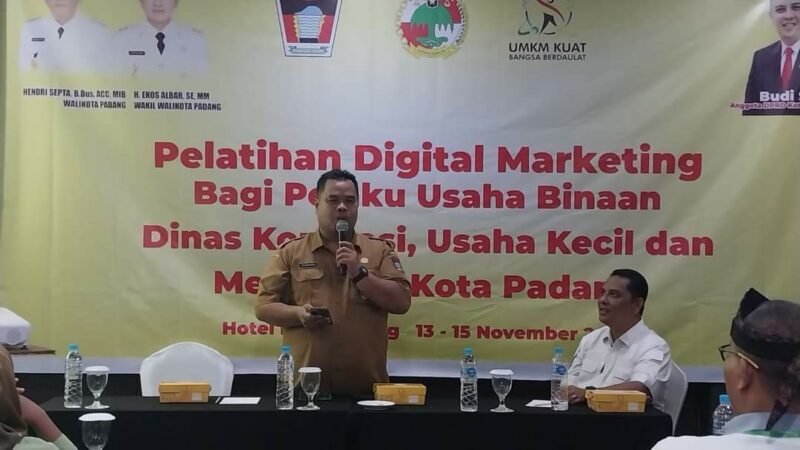 Pemasaran Produk, Kadiskop UKM Padang: Perkuat Sosial Media