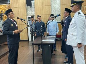 Wako Padang Lantik 5 Pejabat Isi Kekosongan Jabatan OPD