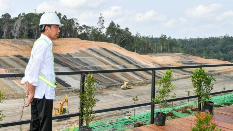 Presiden Jokowi Lakukan Groundbreaking Bandara IKN