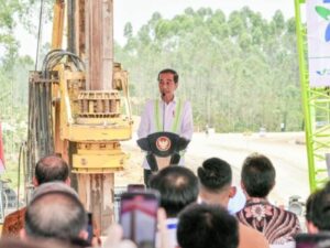 Jokowi Lakukan Groundbreaking RS Mayapada di IKN