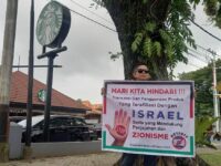 Politikus PDIP di Padang aksi tunggal boikot produk Israel