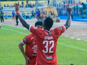 Semen Padang FC berhasil mengalahkan tuan rumah PSDS Deli Serdang dalam pertandingan pertama putaran kedua Liga 2, Sabtu (4/11/202)