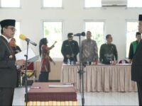 Bupati Limapuluh Kota, Safaruddin Dt. Bandaro Rajo melantik Herman Azmar sebagai Penjabat Sekretaris Daerah Limapuluh Kota