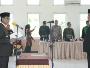 Bupati Limapuluh Kota, Safaruddin Dt. Bandaro Rajo melantik Herman Azmar sebagai Penjabat Sekretaris Daerah Limapuluh Kota