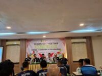 Cabang olahraga (cabor) voli indoor menuntaskan technical meeting (TM) Sabtu (4/11/2023) di Hotel Drego. Cabor voli indoor di arena Porwil