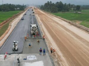 Badan Pangatur Jalan Tol (BPJT) PUPR membagikan informasi terkait perkembangan pembangunan Jalan Tol Padang-Sicincin.
