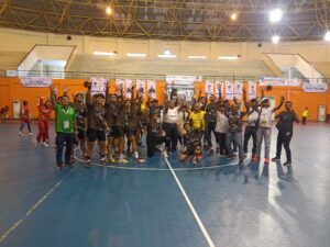 Sumbar berhasil menambahkan medali emasnya pada Porwil XI-2023 Riau pada Kamis (9/11/2023). Kali ini emas datang dari cabang bola tangan.