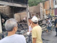 Si Jago Merah Hanguskan 5 Toko di Pasar Ombilin Pinggiran Danau Singkarak