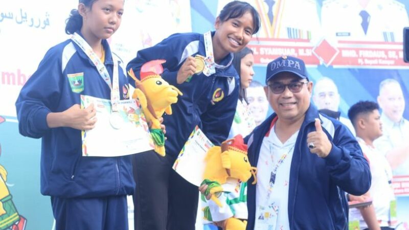 Kontigen Sumatra Barat (Sumbar) terus menambah perbendaharaan medali emasnya di Pekan Olahraga Wilayah (Porwil) XI-2023 Riau.