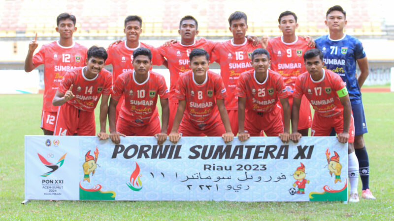 Tim Sepakbola Porwil Sumatra Barat (Sumbar) memastikan tiket ke final cabang olahraga (cabor) Sepakbola Pekan Olahraga Wilayah (Porwil)