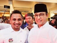 Ketua DPW PKB Sumbar Firdaus bersama Anies Baswedan