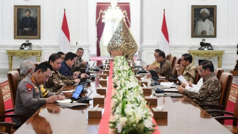 Presiden Jokowi Pimpin Ratas Bahas Pendirian Dana Kepariwisataan Indonesia