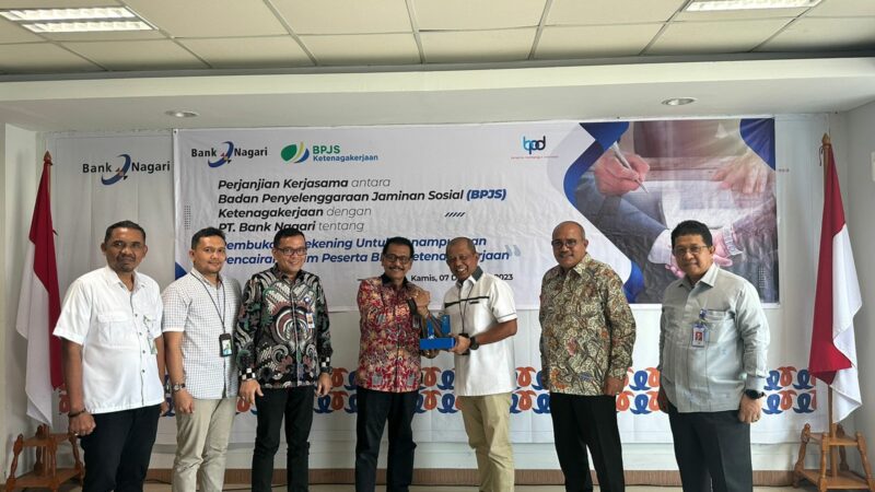 Bank Nagari Fasilitasi Buka Rekening Tabungan Klaim BPJS Ketenagakerjaan