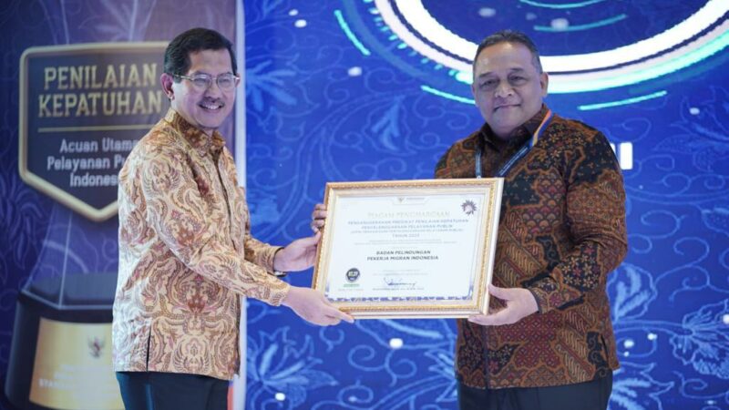 Badan Pelindungan Pekerja Migran Indonesia (BP2MI) di bawah kepemimpinan Benny Rhamdani terus meraih prestasi. Setelah memperoleh Gatra