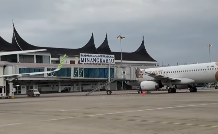 BPS mencatat kunjungan wisatawan mancanegara ke Sumatra Barat pada September 2025 melalui pintu masuk Bandara Internasional Minangkabau