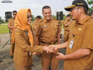 Apel Perdana 2024, Wako Padang Minta Pelayanan Ditingkatkan