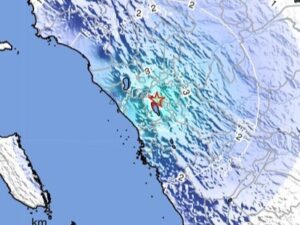 Gempa M 4,4 di Batusangkar Akibat Aktivitas Sesar Sumatra Segmen Sumani