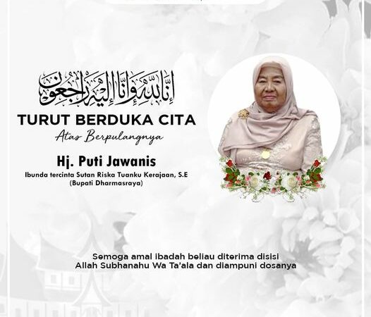 Ibunda Bupati Dharmasraya Meninggal Dunia