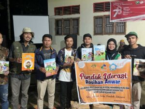 Aksi Kolaborasi Bangun Pondok Literasi Rosihan Anwar di Solok