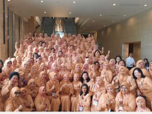 Dharma Wanita Persatuan (DWP) Kementerian Agama Republik Indonesia melakukan Rapat Kerja Nasional (Rakernas) di Kota Semarang, Jawa Tengah.