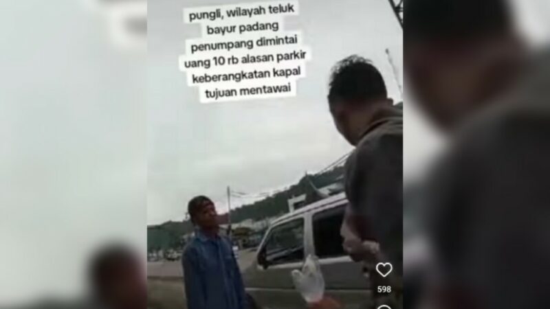 Dugaan pungutan liar (pungli) terjadi di kawasan Teluk Bayur, Kecamatan Padang Selatan, Kota Padang, Sumatra Barat (Sumbar).